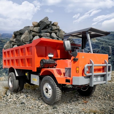 礦洞窄體出渣翻斗車(chē) 礦山用四驅(qū)自卸車(chē) 12噸井下運(yùn)礦卡車(chē)
