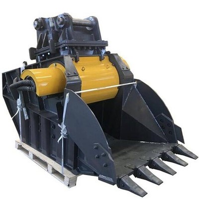 黑龍江礦山碎石設備破碎斗,篩分斗