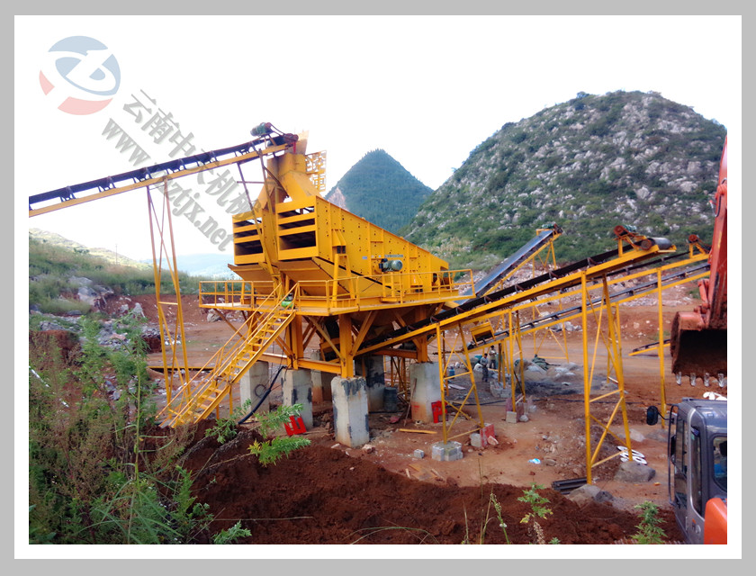 云南中天礦山機(jī)械設(shè)備制造,云南昆明鵝卵石、玄武巖、花崗巖、石灰?guī)r鄂式破碎機(jī),反擊式破碎機(jī),二合一破碎機(jī),制砂機(jī),給料機(jī),石料生產(chǎn)線,制砂生產(chǎn)線-日產(chǎn)2500-3500噸案例-圖片中心